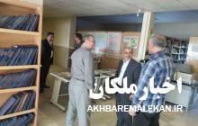 بازدید فرماندار ملکان از کتابخانه دانشگاه آزاد اسلامی