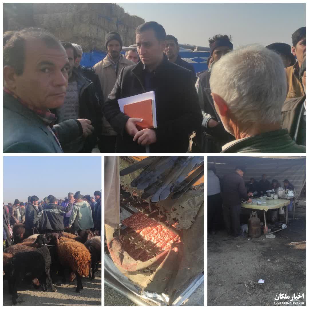 فرصت ۱۰ روزه دادستان به شهردار ملکان جهت رفع مشکلات بازار هفتگی