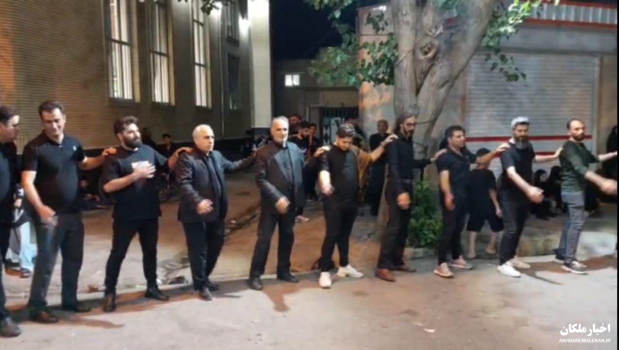 مراسم روز عاشورا و شام غریبان حسینی در ملکان برگزار شد/حضور فرماندار ملکان در مراسمات شام غریبان