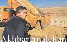 آغاز عملیات تعریض و ایمن سازی جاده ملکان به مبارکشهر