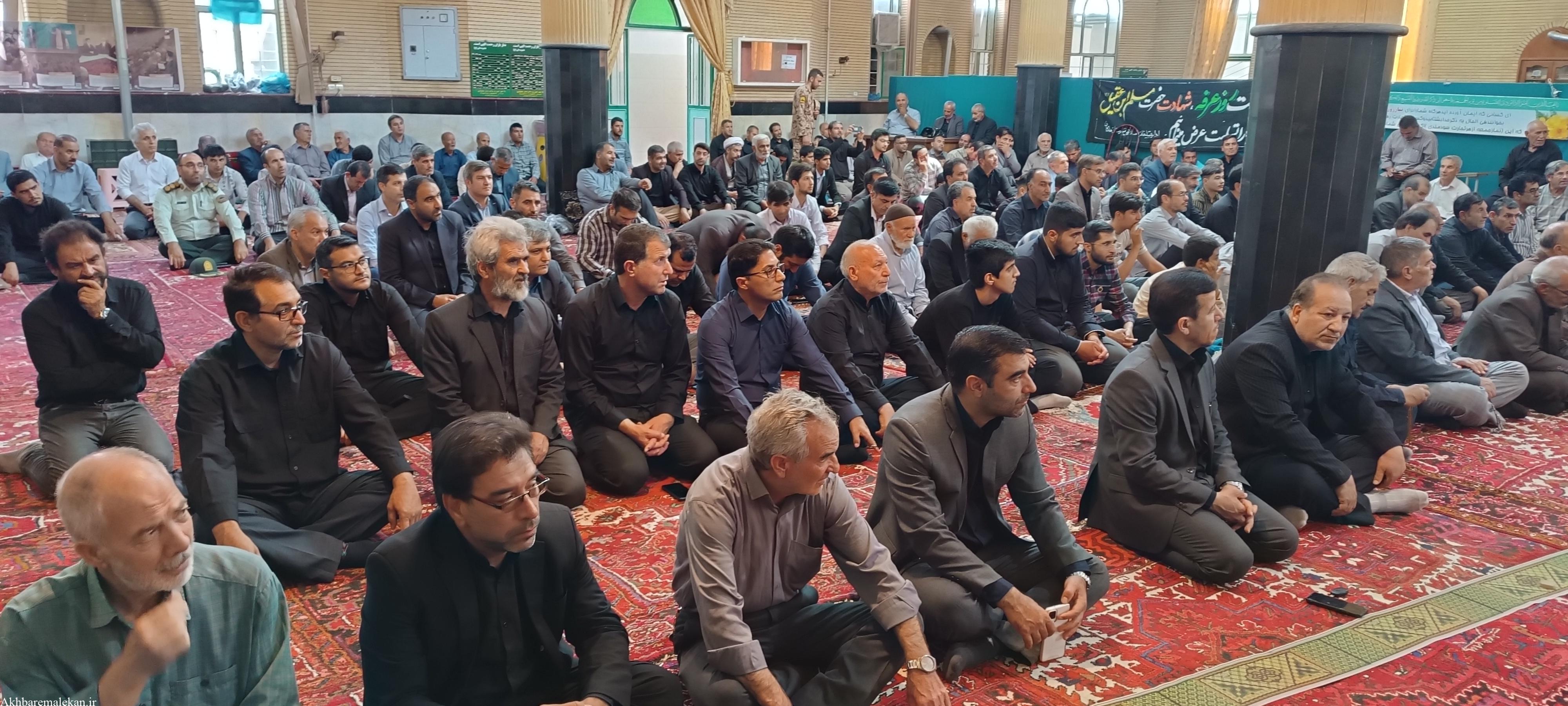 مراسم سالگرد ارتحال امام خمینی (ره) در ملکان برگزار شد