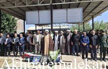 جانباز ۷۰ درصد در ملکان به خیل همرزمان شهیدش پیوست