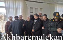 دیدار مدیرکل بنیاد شهید و امور ایثارگران استان با خانواده‌های شهدای رمضان در شهرستان ملکان