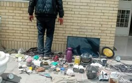 دستگیری سارق سابقه‌دار در شهرستان لیلان