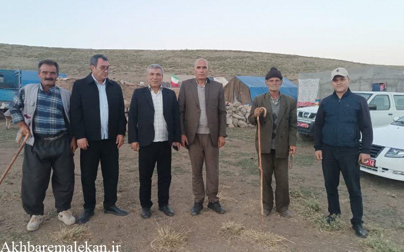 دیدار صمیمانه فرماندار لیلان با عشایر سهند