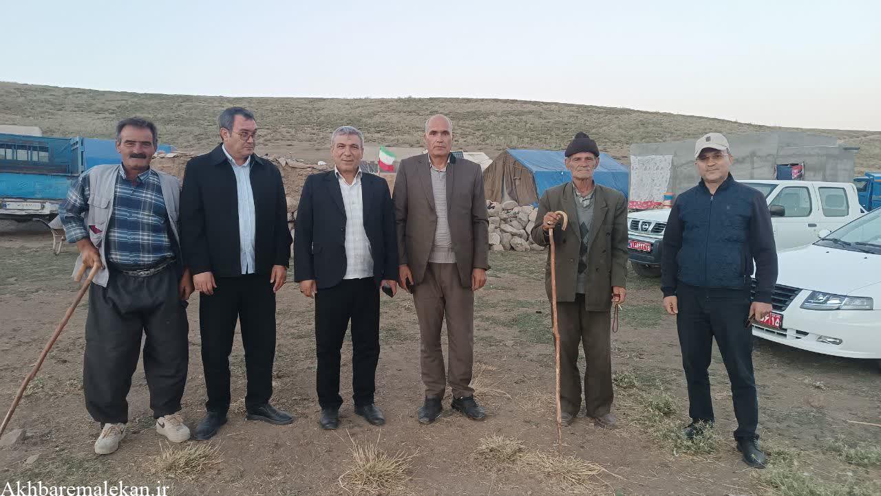 دیدار صمیمانه فرماندار لیلان با عشایر سهند