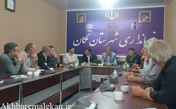 تاکید فرماندار ملکان بر برگزاری باشکوه جشنواره ملی انگور/ واحدهای تولیدی و صنایع تبدیلی پای کار بیایند