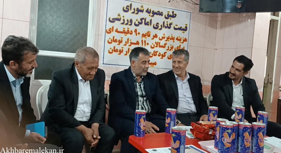 استخر سرپوشیده ولیعصر (عج) ملکان تا پایان خرداد بازگشایی میشود/نوافصات اماکن ورزشی ملکان رفع میشود