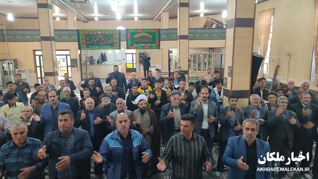 مراسم گرامیداشت شهدای خدمت در بخش آقمنار برگزار شد