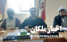تاکید فرمانده سپاه ملکان بر حضور حداکثری مردم در انتخابات