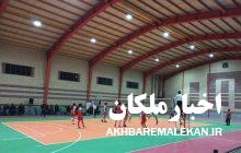 آغاز مسابقات والیبال روستاهای شهرستان ملکان جام سردار دلها شهید سلیمانی در روستای لکلر