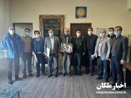 تجلیل از کارکنان رزمنده دانشگاه آزاد اسلامی ملکان