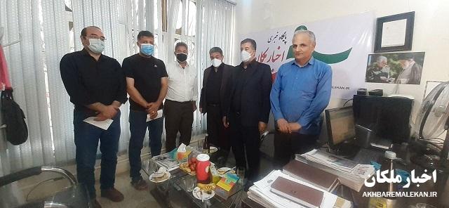 از خبرنگاران پایگاه خبری اخبار ملکان و نشریه ندای ملکان تجلیل شد