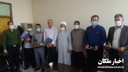 تجلیل از خبرنگاران در کمیته امداد امام خمینی(ره) شهرستان ملکان