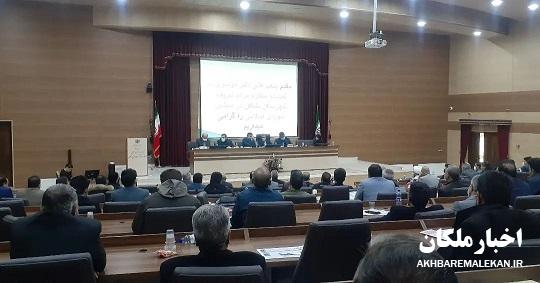 گزارش تصویری/همایش بررسی موانع و مشکلات واحدهای تولیدی و صنفی شهرستان ملکان