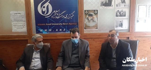 بازدید سرزده فرماندار ملکان از دانشگاه آزاد اسلامی/تاکید فرماندار ملکان بر استفاده از پتانسیل دانشگاه آزاد اسلامی ملکان در راستای توسعه اقتصادی منطقه