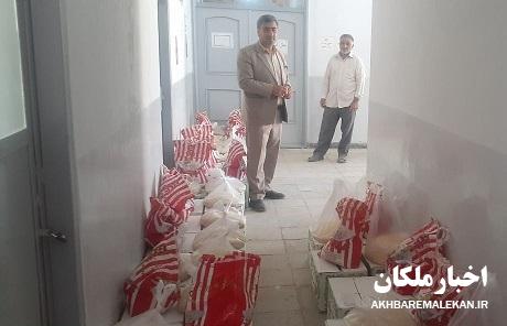 توزیع ۹۵ بسته معیشتی در بین خانواده زندانیان شهرستان ملکان