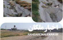 کانال های بی آب در شهرستان ملکان!