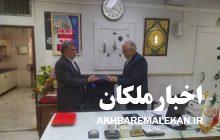 رئیس جدید بانک ملی شعبه مرکزی ملکان منصوب شد