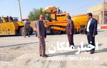 نمره قبولی معاون عمرانی فرماندار ملکان به عملکرد شهردار مبارکشهر