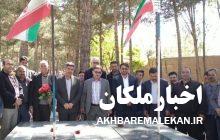 تجدید بیعت شهردار و کارگران شهرداری ملکان با شهدا بمناسبت هفته کارگر