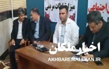 برپایی میزخدمت اداره دامپزشکی ملکان در نمازجمعه