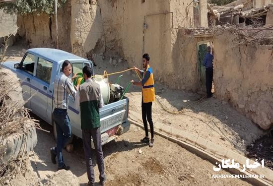 واکسیناسیون و سمپاشی رایگان دام به مناسبت هفته دفاع مقدس در شهرستان ملکان
