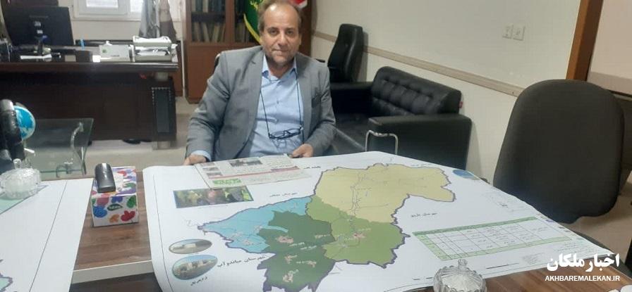 تهیه نقشه تقسیمات کشوری شهرستان های ملکان و لیلان به همت مهندس سائلی