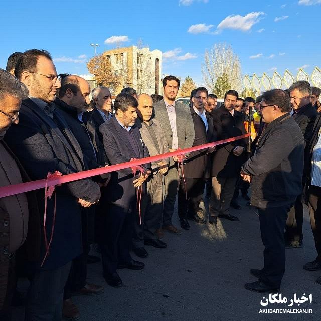 آیین کلنگ زنی و افتتاح چند طرح خدماتی شهرداری ملکان با ۴۷۰ میلیارد ریال اعتبار