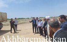 بازدید مدیران کل بنیاد مسکن و راه و شهرسازی استان از محل ۵ هکتاری نهضت ملی مسکن شهرستان لیلان