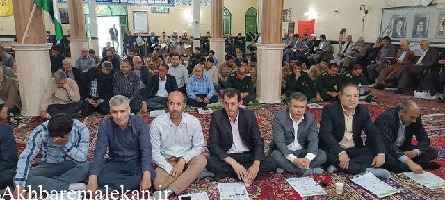مراسم بزرگداشت نخستین سالگرد شهدای خدمت در شهرستان ملکان برگزار شد