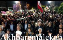 هفتادو سومین حضور حماسی مردم ملکان در بیعت با رهبر معظم انقلاب