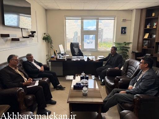 دیدار فرماندار لیلان با مدیرعامل شرکت توزیع برق استان در خصوص بهسازی و ارتقاء شبکه برق شهرستان