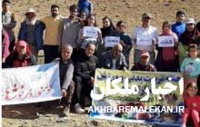 صعود کوهنوردان گروه کوهنوردی باشگاه خوشه های طلایی ملکان به ارتفاعات قبله داغی