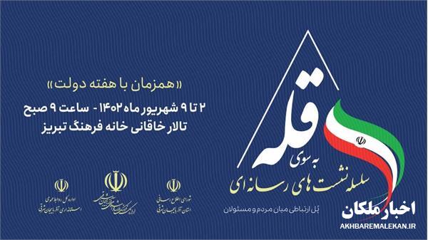 برگزاری سلسله نشست‌های رسانه‌ای 