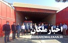 تجلیل فرماندار ملکان از خدمات آتش نشان ها