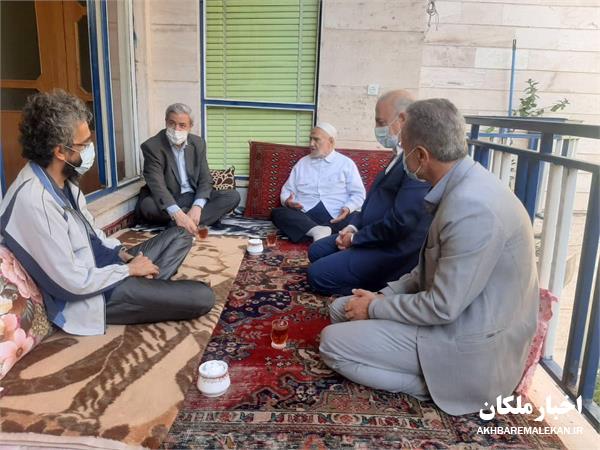 دیدار مدیرکل فرهنگ و ارشاد اسلامی با استاد کریمی مراغه ای