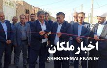 آسفالت معابر روستای قلعه جوق از توابع بخش مرکزی ملکان افتتاح شد