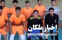 تیم آذربایجان فاتح مسابقات فوتسال جام سردار شهید سلیمانی شهرستان ملکان