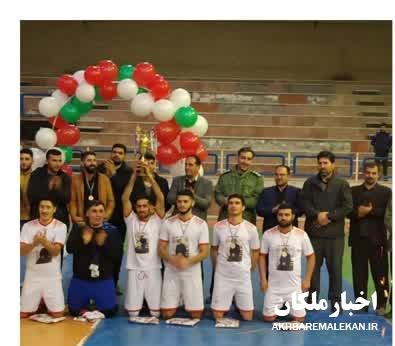 یوزباشکندی فاتح مسابقات فوتسال جام شهید سلیمانی شهرستان ملکان شد