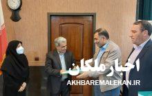 رئیس جدید اداره بهزیستی ملکان منصوب شد