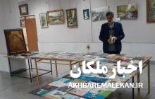 برپایی نمایشگاه کتاب در اداره فرهنگ و ارشاد اسلامی ملکان