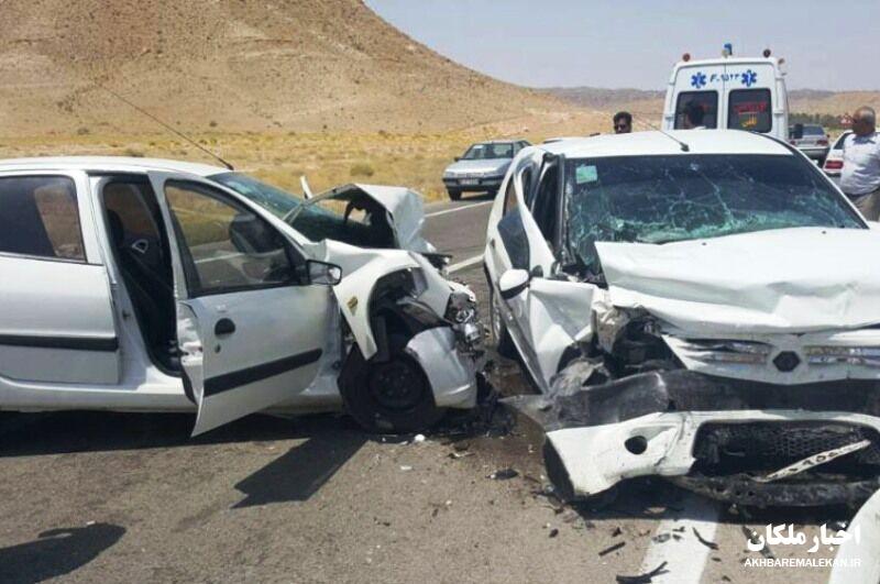 انحراف به چپ خودرو سمند در جاده میاندوآب به ملکان ۵ کشته و زخمی برجای گذاشت