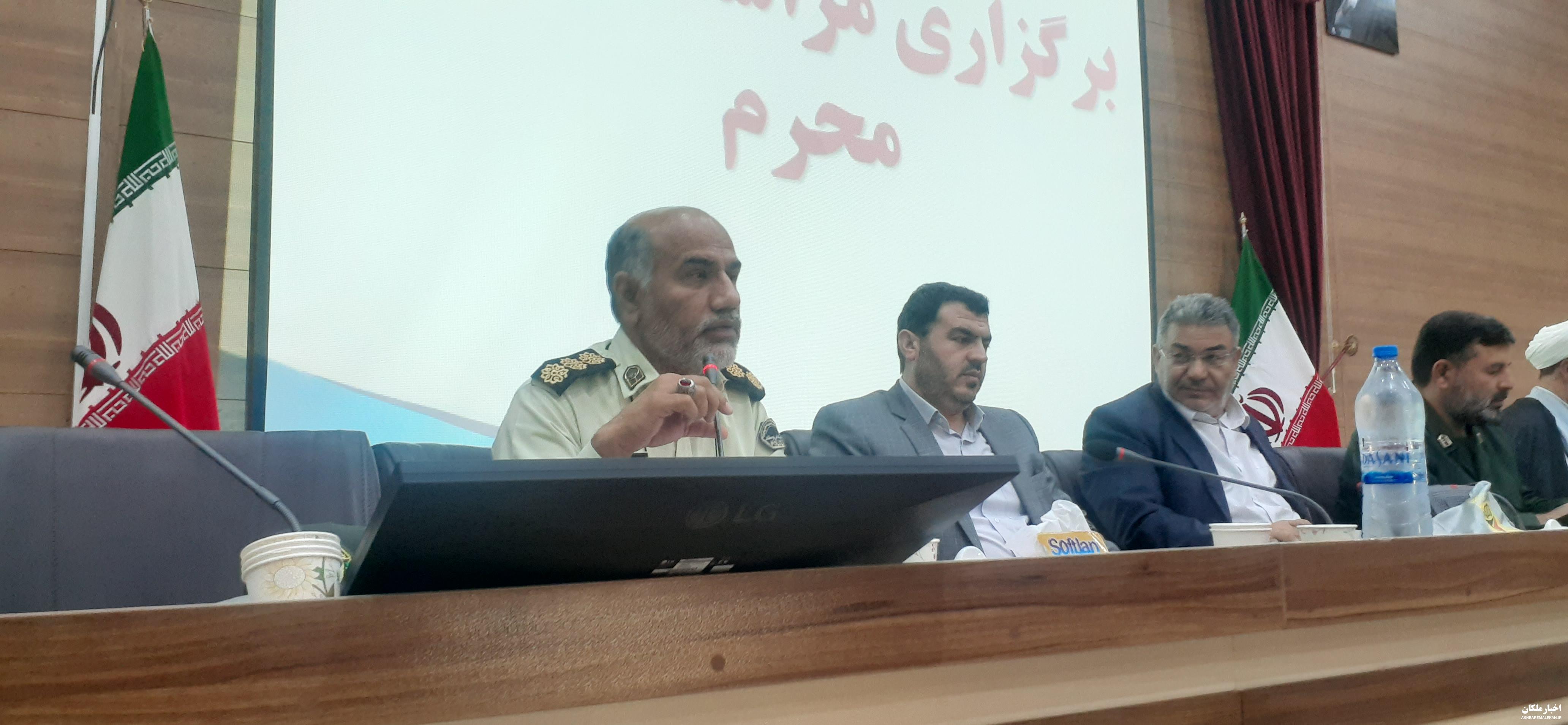 راه اندازی پلیس محرم در شهرستان ملکان