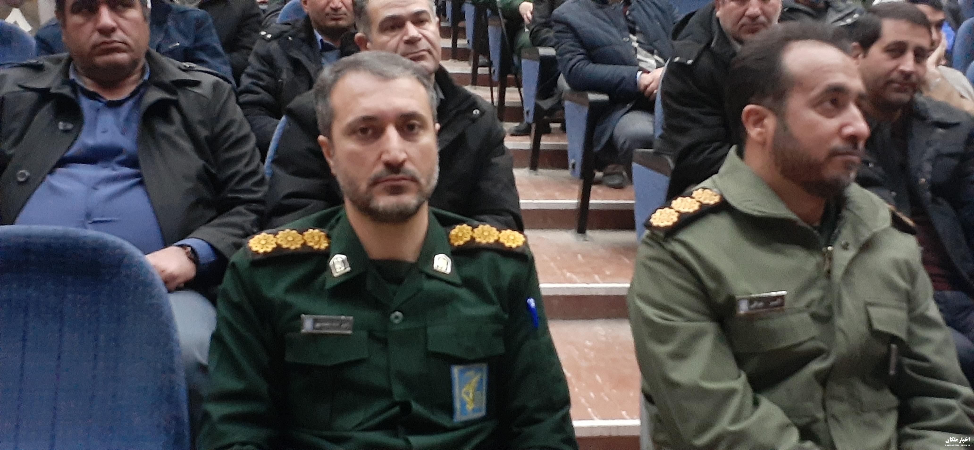 فرماتده جدید سپاه ملکان منصوب شد