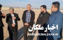بازدید فرماندار ملکان از تصفیه خانه فاضلاب